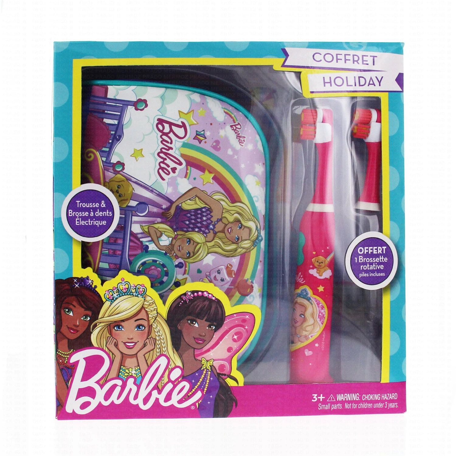 TINOKOU Barbie Coffret Brosse à Dents 1 TINOKOU Barbie Coffret Brosse à Dents