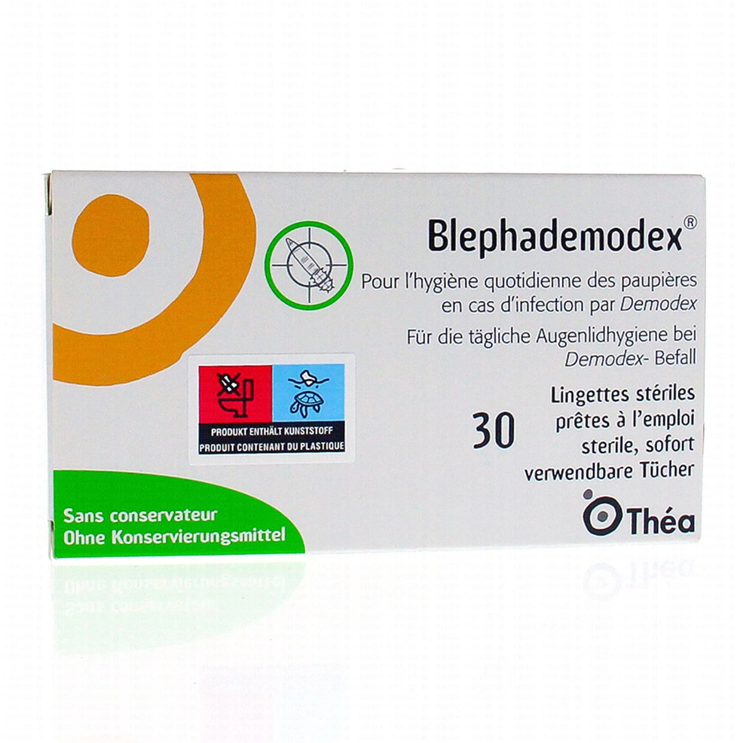 BLEPHADEMODEX Lingettes Paupières X 30 1 BLEPHADEMODEX Lingettes Paupières X 30