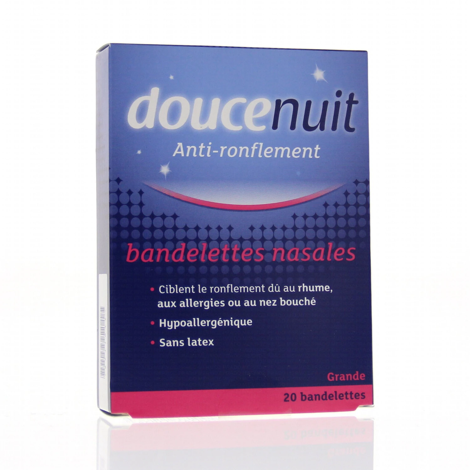 DOUCE NUIT Bandelettes Nasale Anti-ronflements 1 DOUCE NUIT Bandelettes Nasale Anti-ronflements