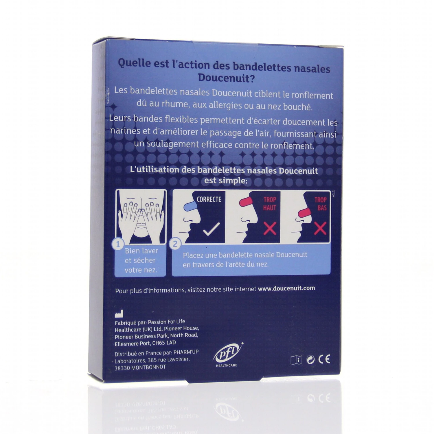 DOUCE NUIT Bandelettes Nasale Anti-ronflements 2 DOUCE NUIT Bandelettes Nasale Anti-ronflements – Image 2