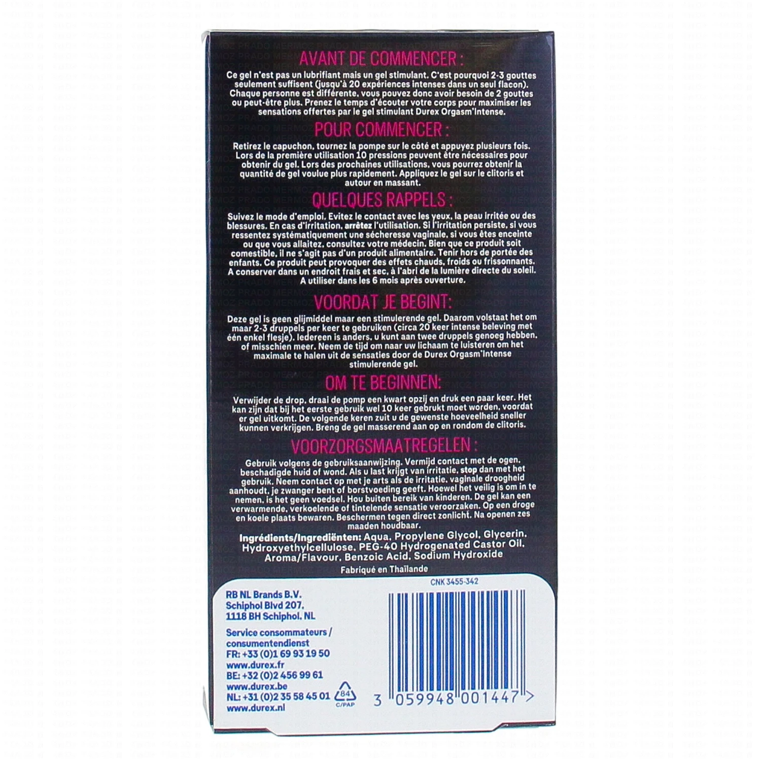 DUREX Gel Stimulant Orgasm' Intense- Intensifie L'Orgasme Féminin - Lubrifiant 10 Ml 2 DUREX Gel Stimulant Orgasm' Intense- Intensifie L'Orgasme Féminin - Lubrifiant 10 Ml – Image 2