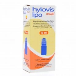 Santé Fournitures Boutique 24 Hylovis Lipo Multi Emulsion Ophtalmique Lubrifiante Flacon 15ml