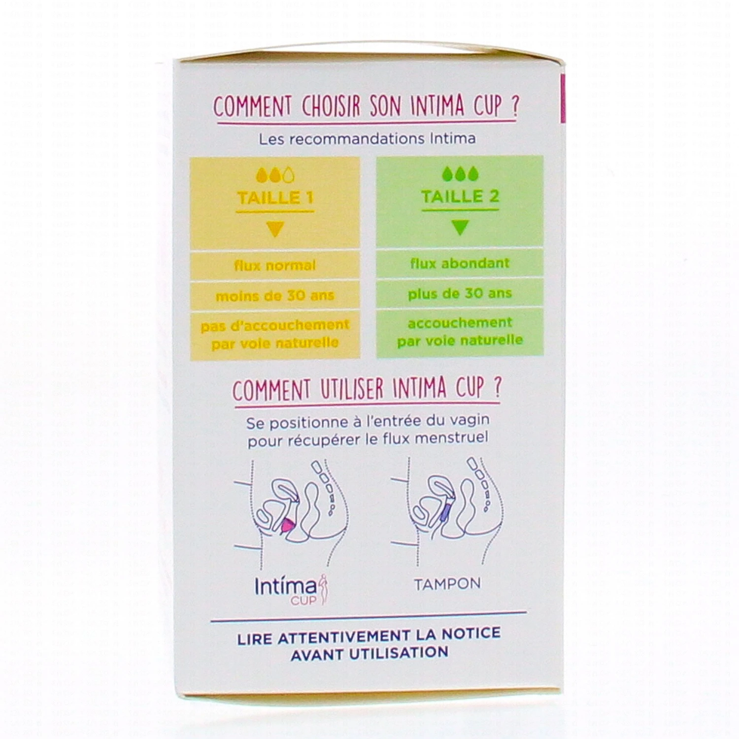 INTIMA Cup Coupe Menstruelle T2 X 1 2 INTIMA Cup Coupe Menstruelle T2 X 1 – Image 2