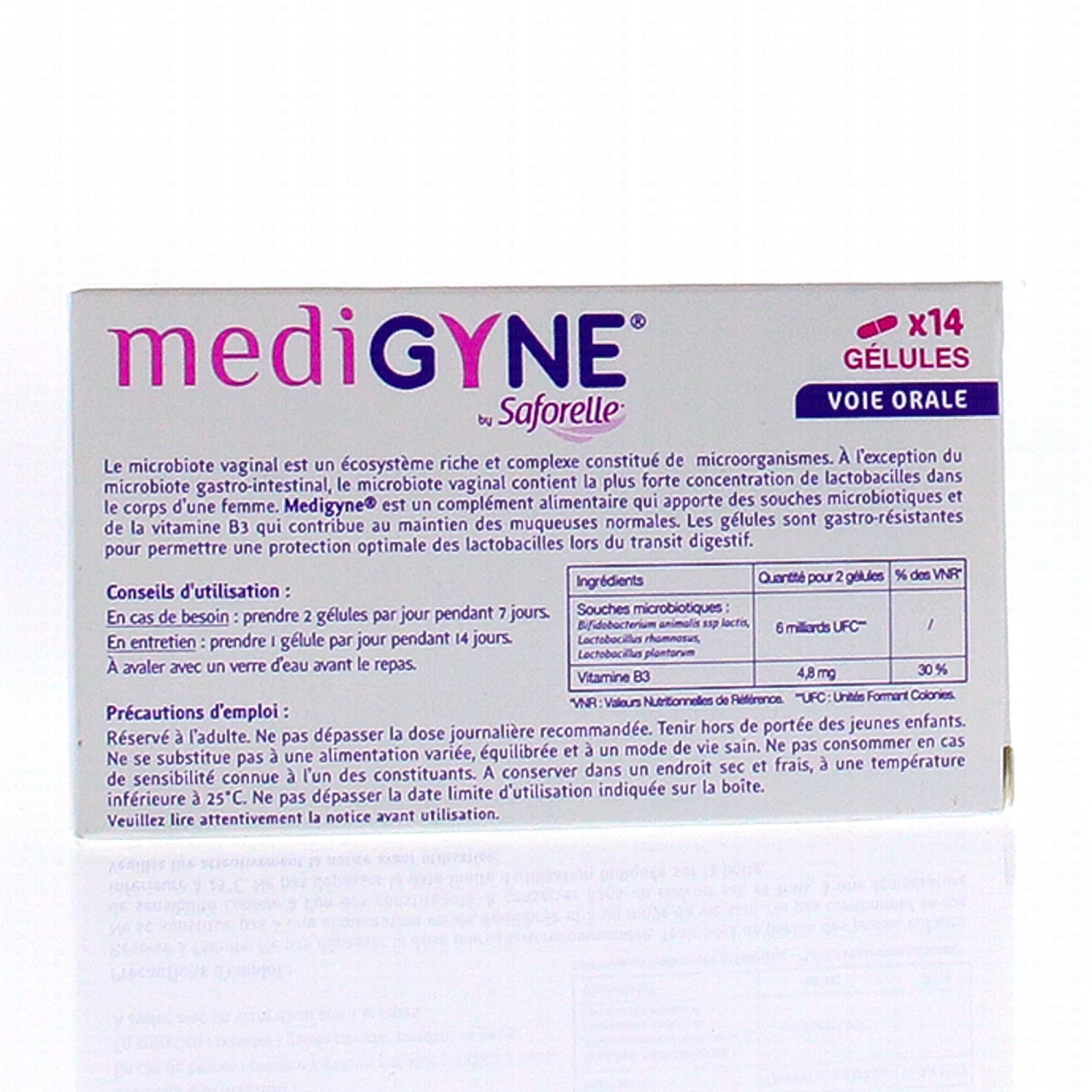 IPRED Medigyne Microbiotique X14 Gélules 2 IPRED Medigyne Microbiotique X14 Gélules – Image 2