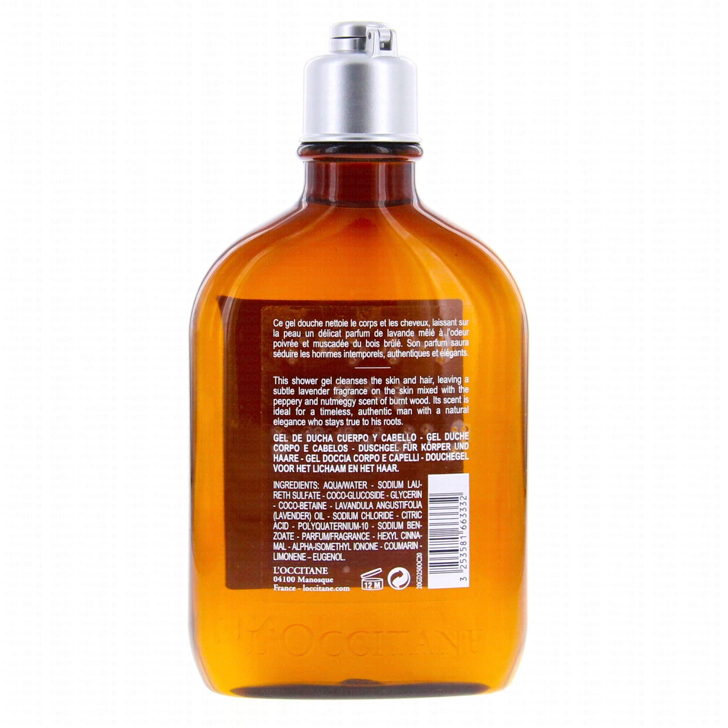 L'OCCITANE Homme Gel Douche 250ml 2 L'OCCITANE Homme Gel Douche 250ml – Image 2