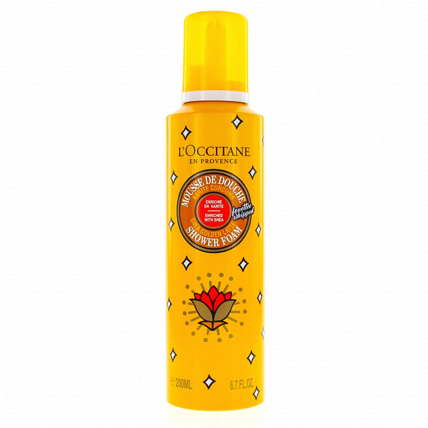 L'OCCITANE Mousse De Douche Karité Curcuma 200ml 1 L'OCCITANE Mousse De Douche Karité Curcuma 200ml