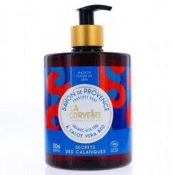 LA CORVETTE Savon De Provence à La Aloe Vera Bio 500ml