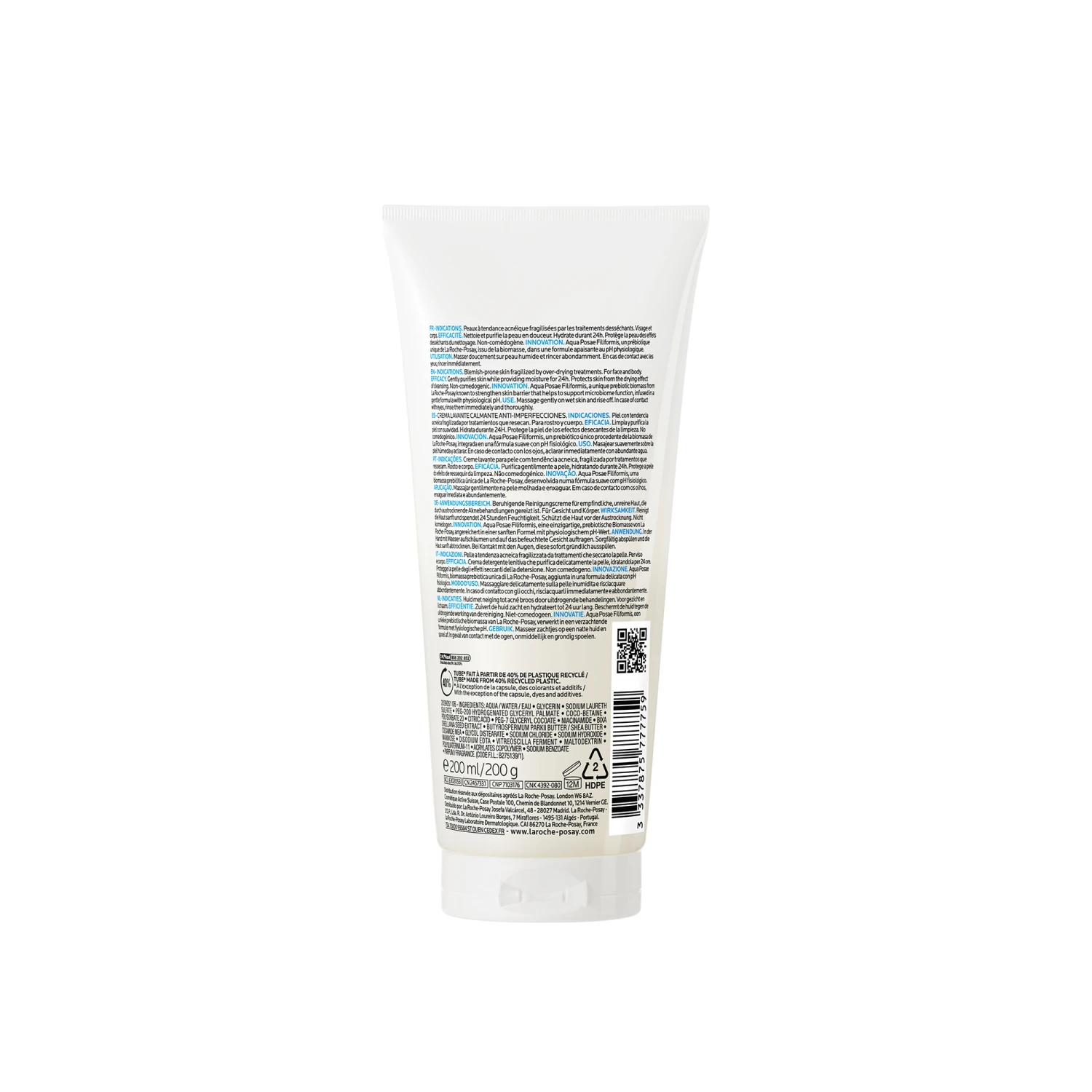 LA ROCHE-POSAY LA ROCHE POSAY Effaclar H Iso Biome Crème Lavante 2 LA ROCHE-POSAY LA ROCHE POSAY Effaclar H Iso Biome Crème Lavante – Image 2