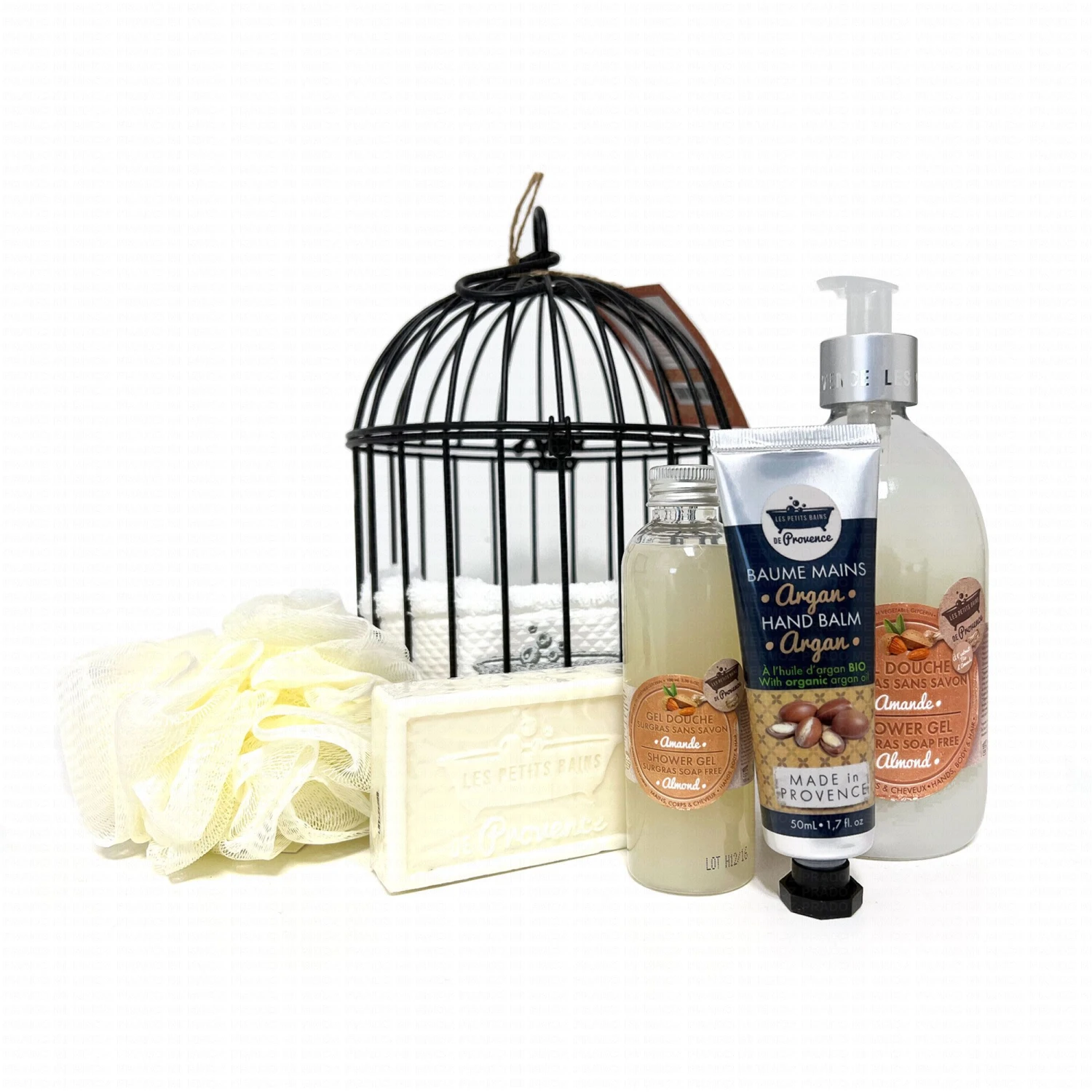 LES PETITS BAINS DE PROVENCE Coffret Noël Amande "Détente" 2 LES PETITS BAINS DE PROVENCE Coffret Noël Amande "Détente" – Image 2