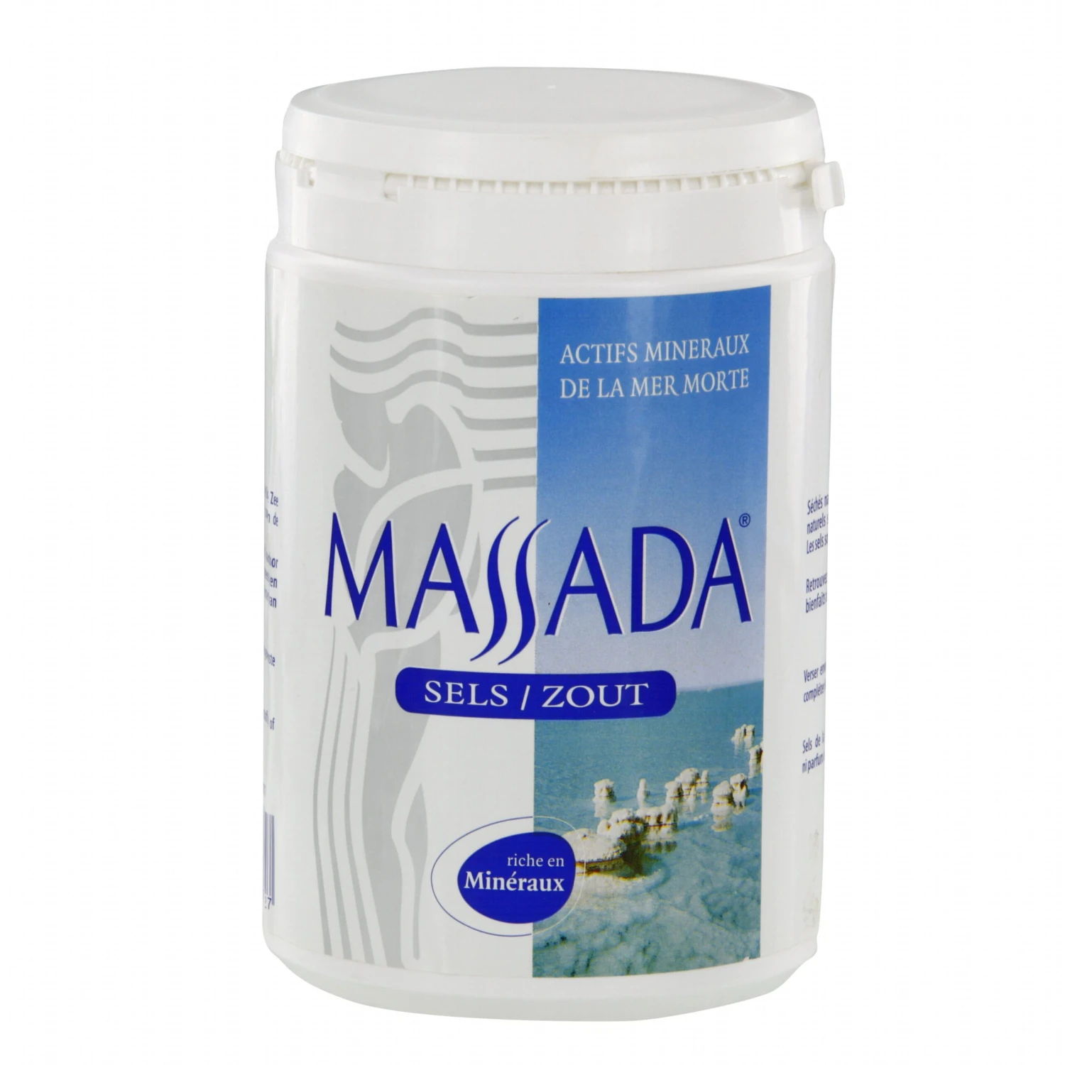 MASSADA Sel De La Mer Morte Bio Sachet 1kg 1 MASSADA Sel De La Mer Morte Bio Sachet 1kg