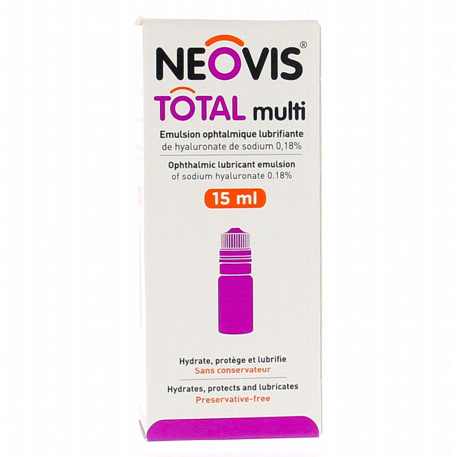 NEOVIS Total Multi 15ml Emulsion Ophtalmique Lubrifiante 1 NEOVIS Total Multi 15ml Emulsion Ophtalmique Lubrifiante