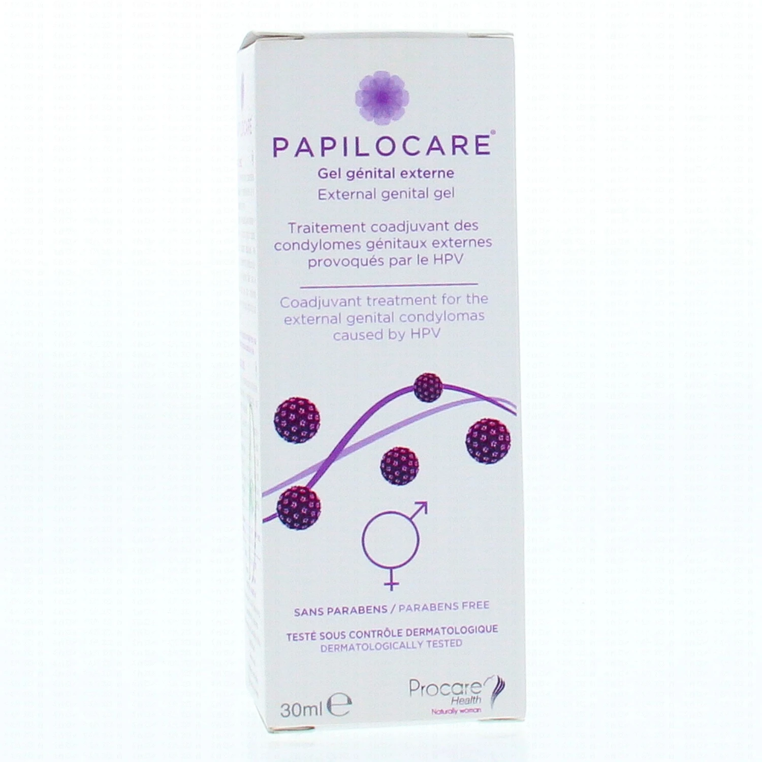 PAPILOCARE Gel Génital Externe Tube 30 Ml 1 PAPILOCARE Gel Génital Externe Tube 30 Ml