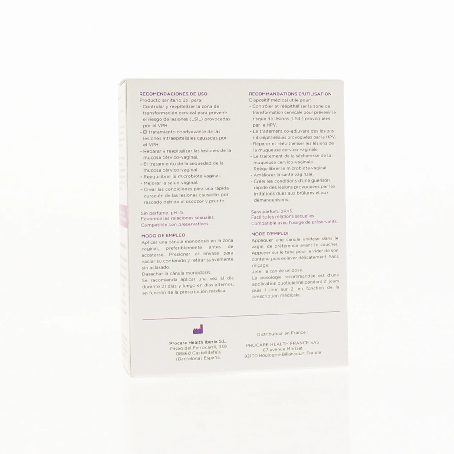 PAPILOCARE Gel Vaginal Canules Unidose 7 X 5ml 2 PAPILOCARE Gel Vaginal Canules Unidose 7 X 5ml – Image 2