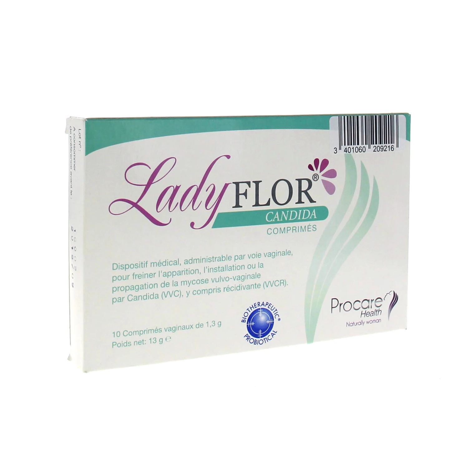 LADY FLOR Candida Comprimés Vaginaux 10 X 1,3g 2 LADY FLOR Candida Comprimés Vaginaux 10 X 1,3g – Image 2