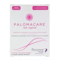 PALOMACARE Gel Vaginal Hydratant Et Réparateur Canules Unidoses X 6