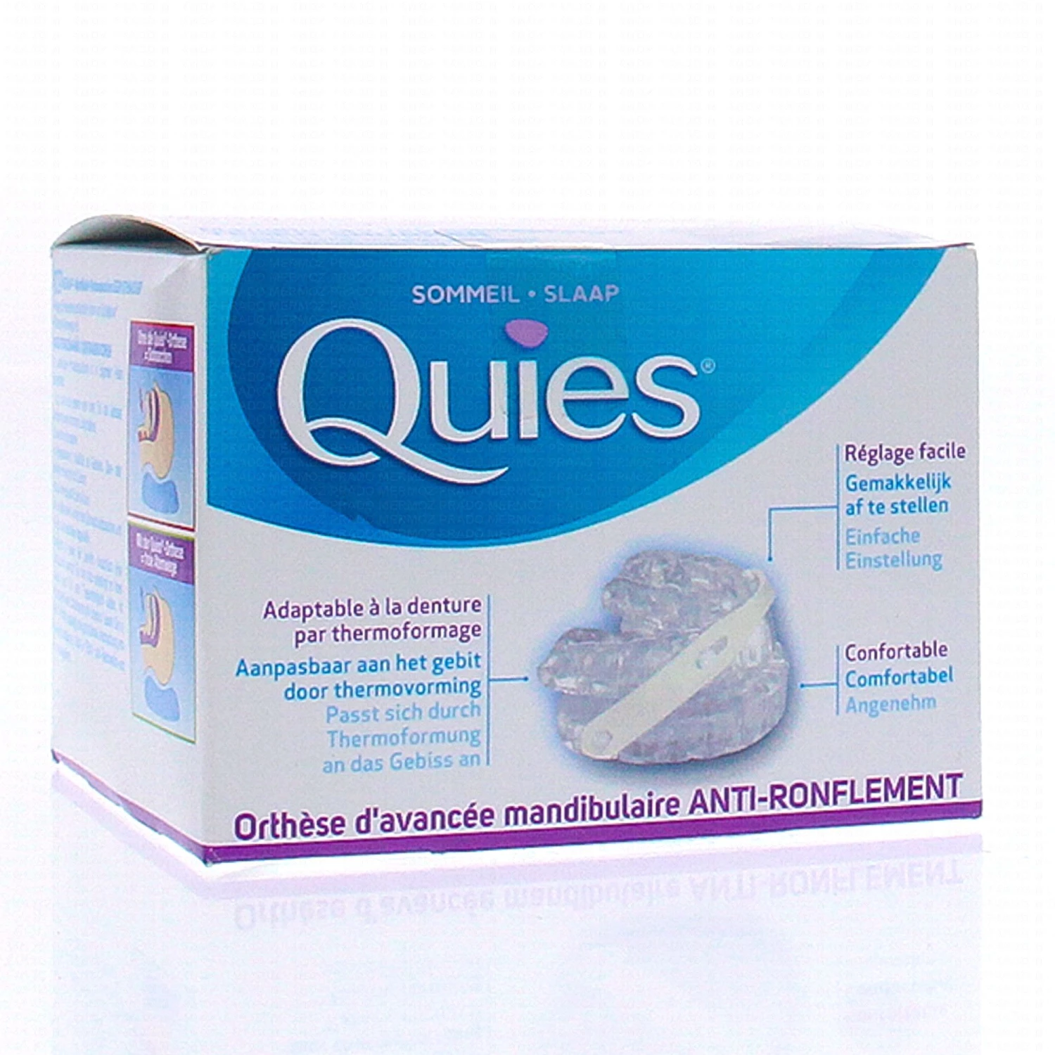 QUIES Orthèse D'avancée Mandibulaire Anti Ronflement 1 QUIES Orthèse D'avancée Mandibulaire Anti Ronflement