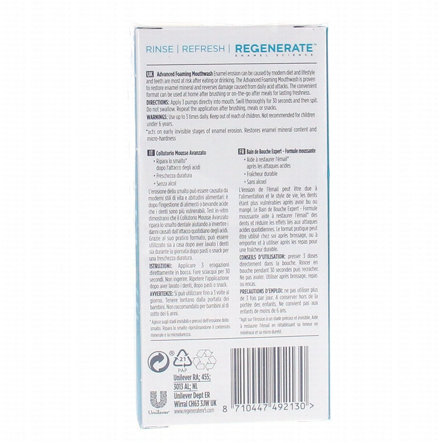 REGENERATE Bain De Bouche Expert Flacon 50ml 2 REGENERATE Bain De Bouche Expert Flacon 50ml – Image 2