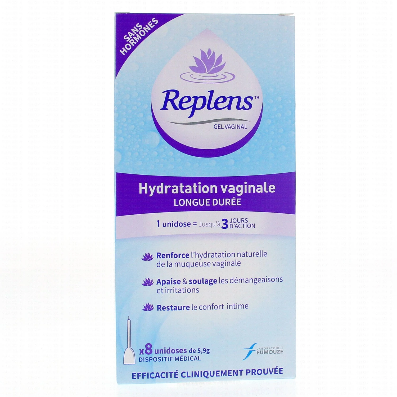 REPLENS Gel Hydratation Vaginale Longue Durée 1 REPLENS Gel Hydratation Vaginale Longue Durée
