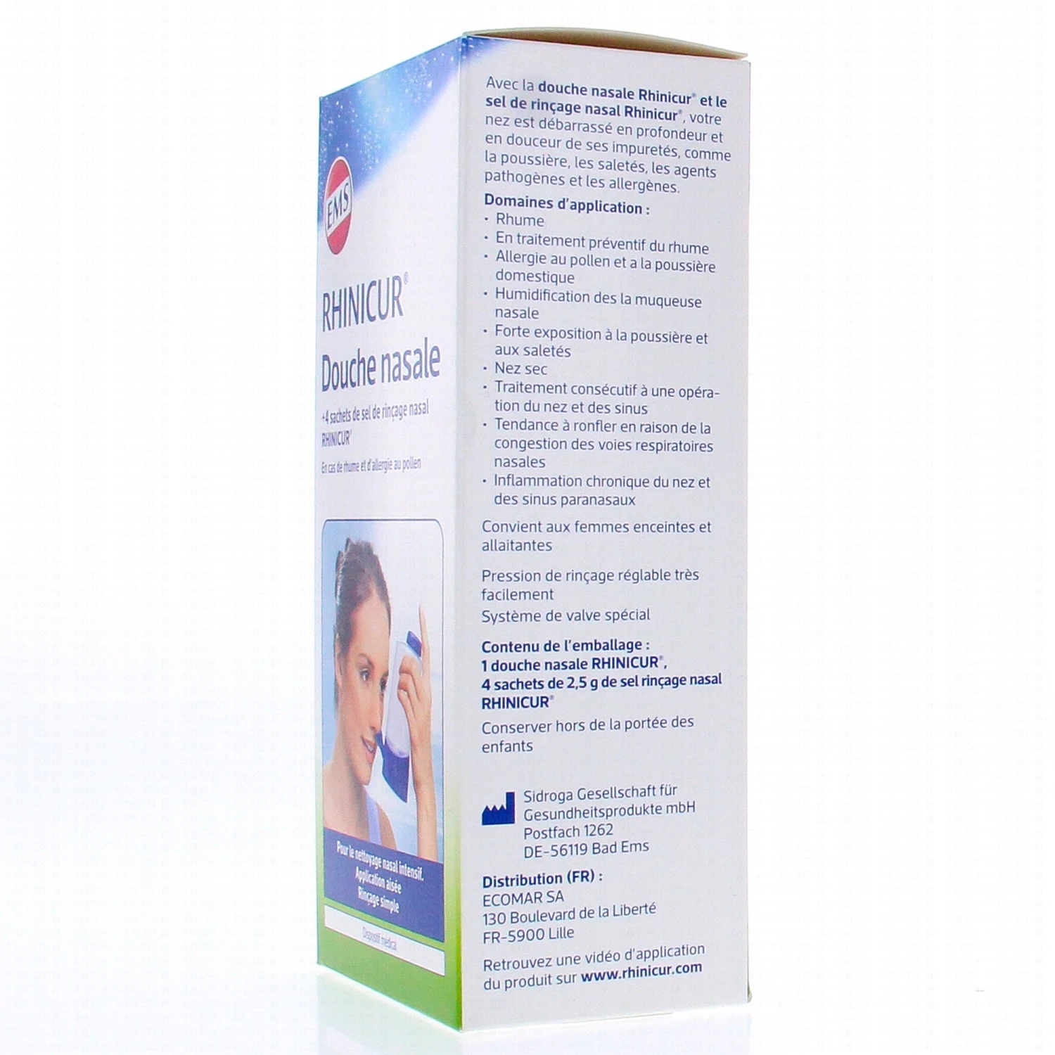 RHINICUR Douche Nasale Adulte 2 RHINICUR Douche Nasale Adulte – Image 2