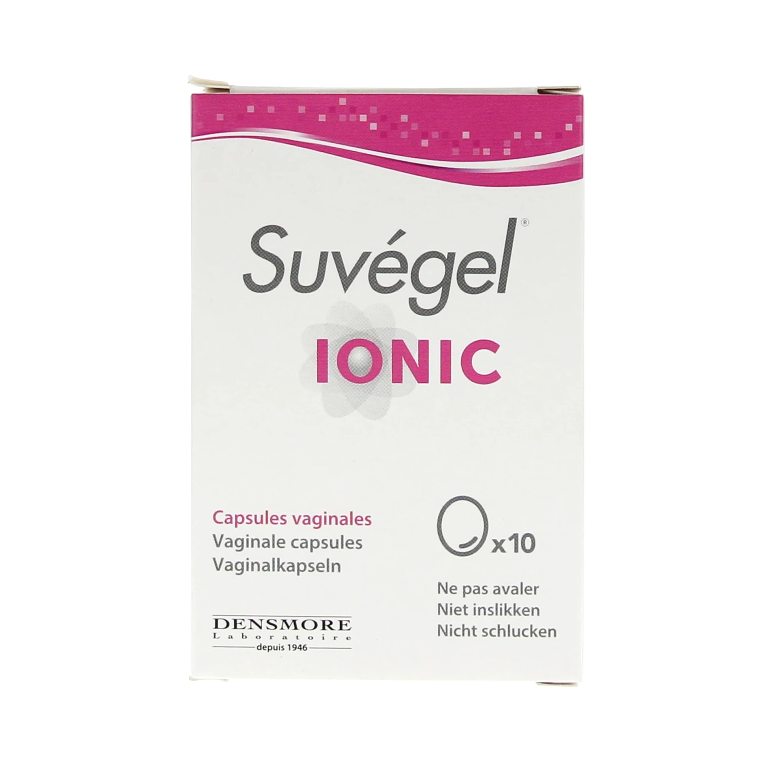 SUVEGEL Ionic Capsules Vaginales Boîte De 10 Capsules 1 SUVEGEL Ionic Capsules Vaginales Boîte De 10 Capsules