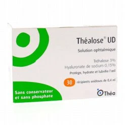 Santé Fournitures Boutique 33 THEA PHARMA Théalosa UD Solution Ophtalmique X30 Récipients Unidoses De 0.4ml