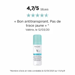 VICHY Déodorant Traitement Anti-transpirant 48h Anti-traces Blanches & Jaunes 7 VICHY Déodorant Traitement Anti-transpirant 48h Anti-traces Blanches & Jaunes -Santé Fournitures Boutique VICHY Deodorant traitement anti transpirant 48h anti traces blanches jaunes 2 x 125ml 27882 104 1684876572