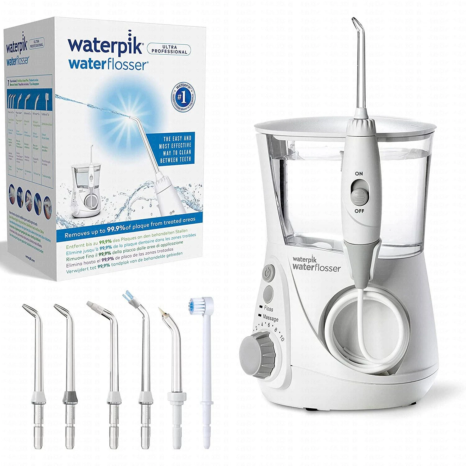 WATERPIK Flosser Hydropulseur WP160 Ultra Plus 1 WATERPIK Flosser Hydropulseur WP160 Ultra Plus