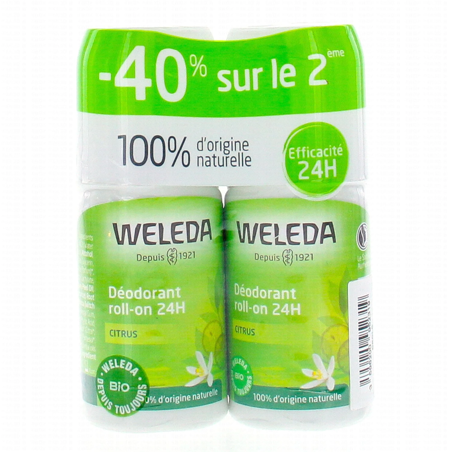 WELEDA Déodorant Roll-on Citrus 1 WELEDA Déodorant Roll-on Citrus