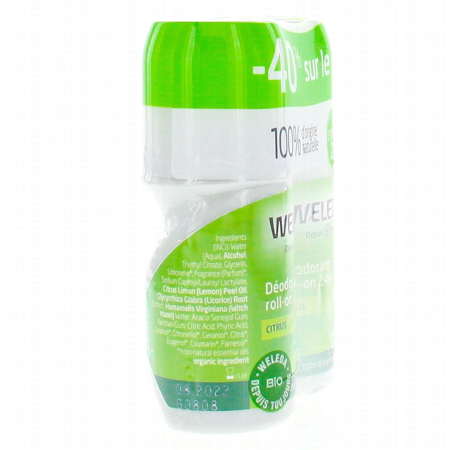 WELEDA Déodorant Roll-on Citrus 2 WELEDA Déodorant Roll-on Citrus – Image 2