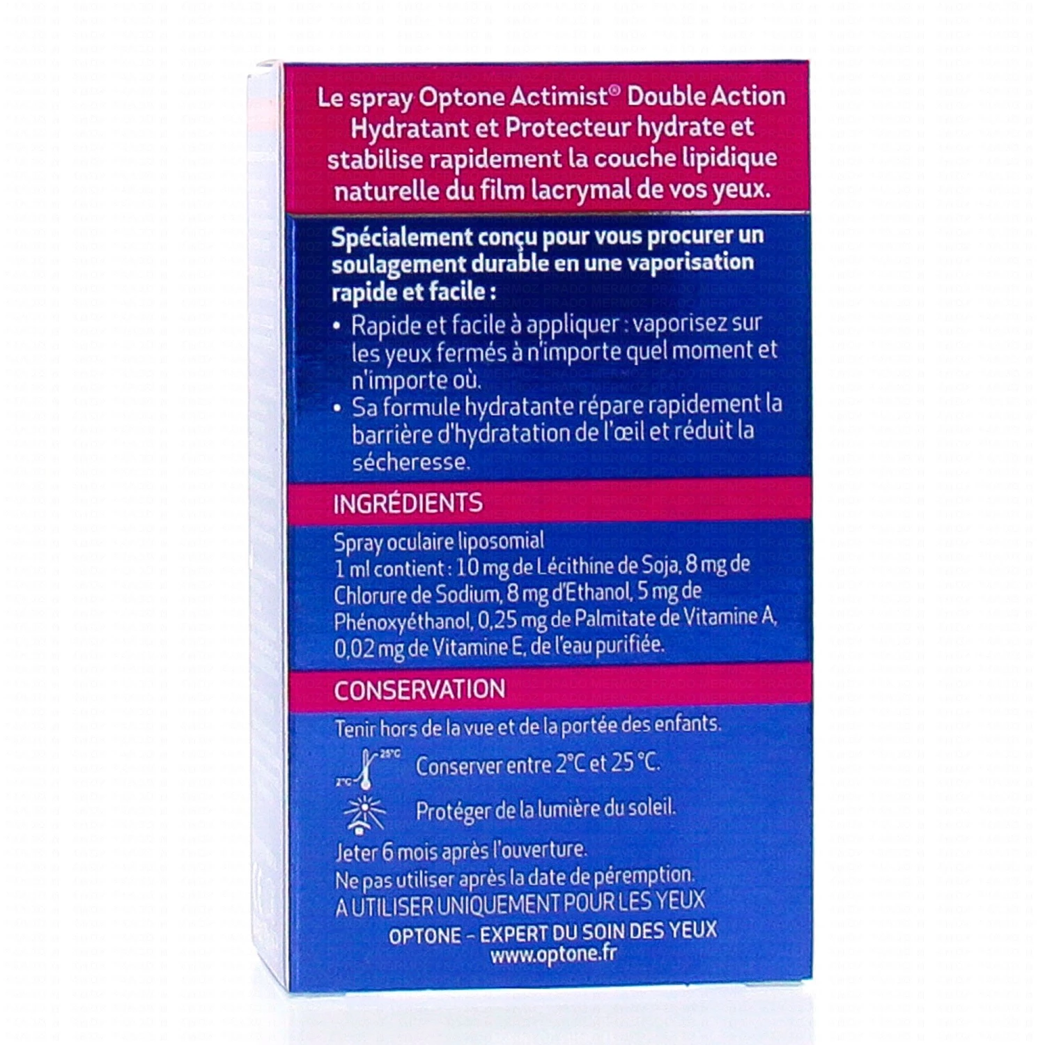 OPTONE ActiMist 2 En 1 Spray Oculaire 2 OPTONE ActiMist 2 En 1 Spray Oculaire – Image 2