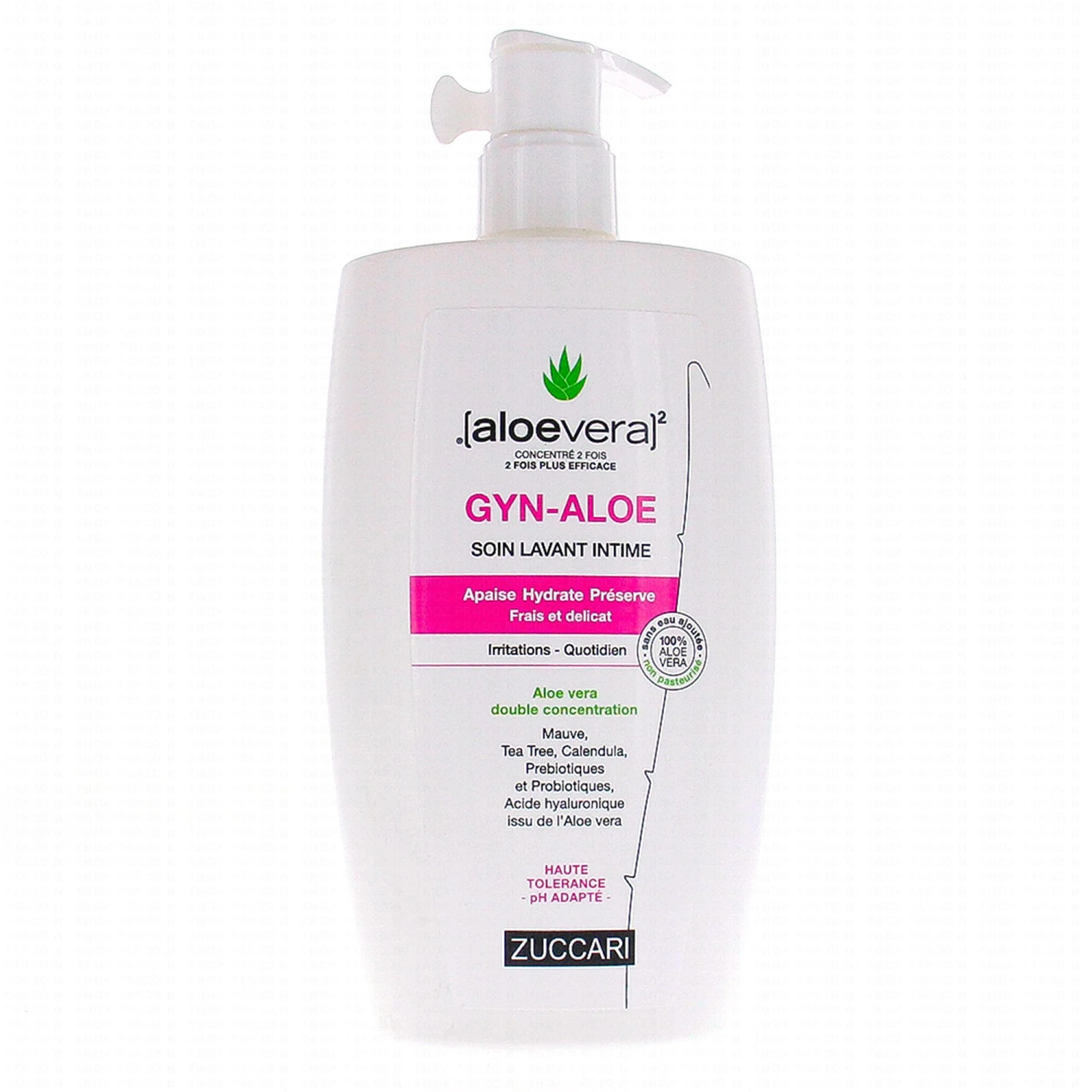 ZUCCARI GYN-ALOE Soin Lavant Intime 400ml 1 ZUCCARI GYN-ALOE Soin Lavant Intime 400ml